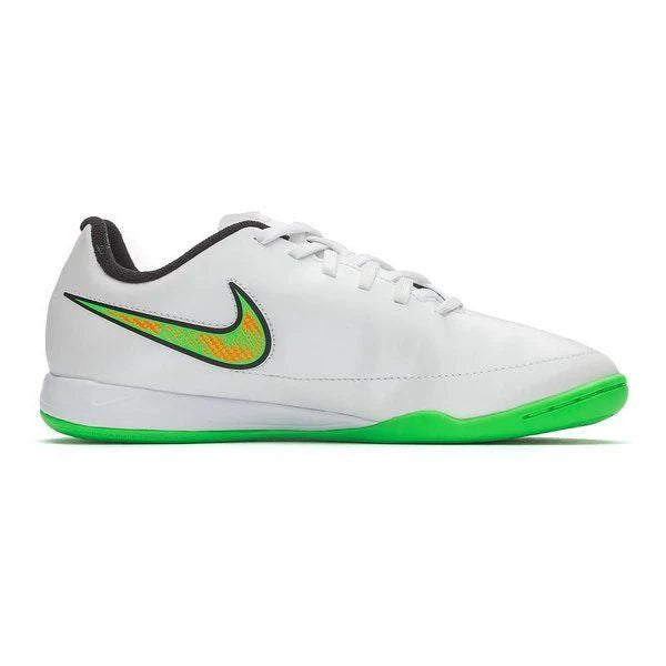 Nike JR Magista Onda IC Indoor Soccer Shoes White Black Total Orange