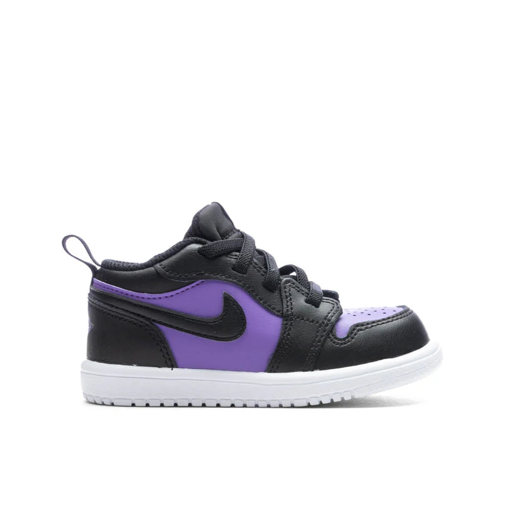 Jordan 1 Low Alt TD Purple Venom Black White