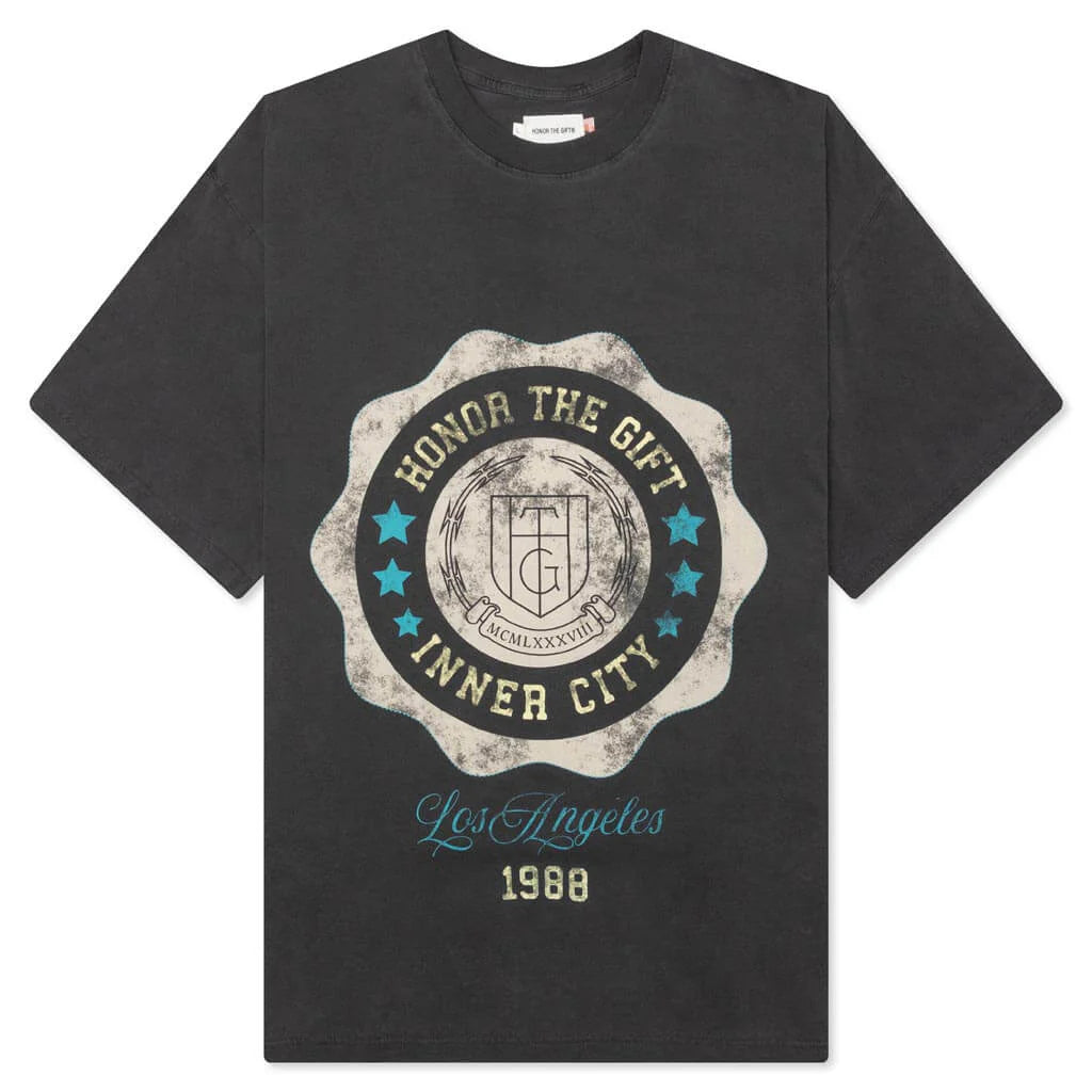 HTG Seal Logo Tee Black