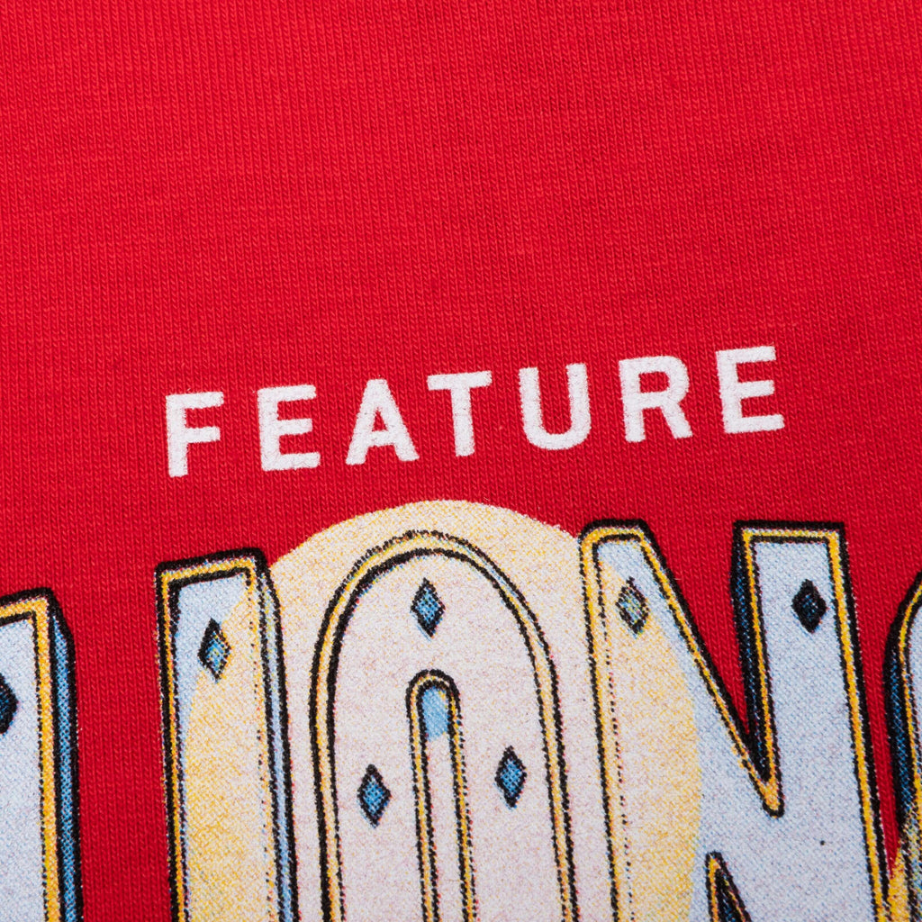 Feature x Billionaire Boys Club Touchdown Short Sleeve Tee Tomato Red