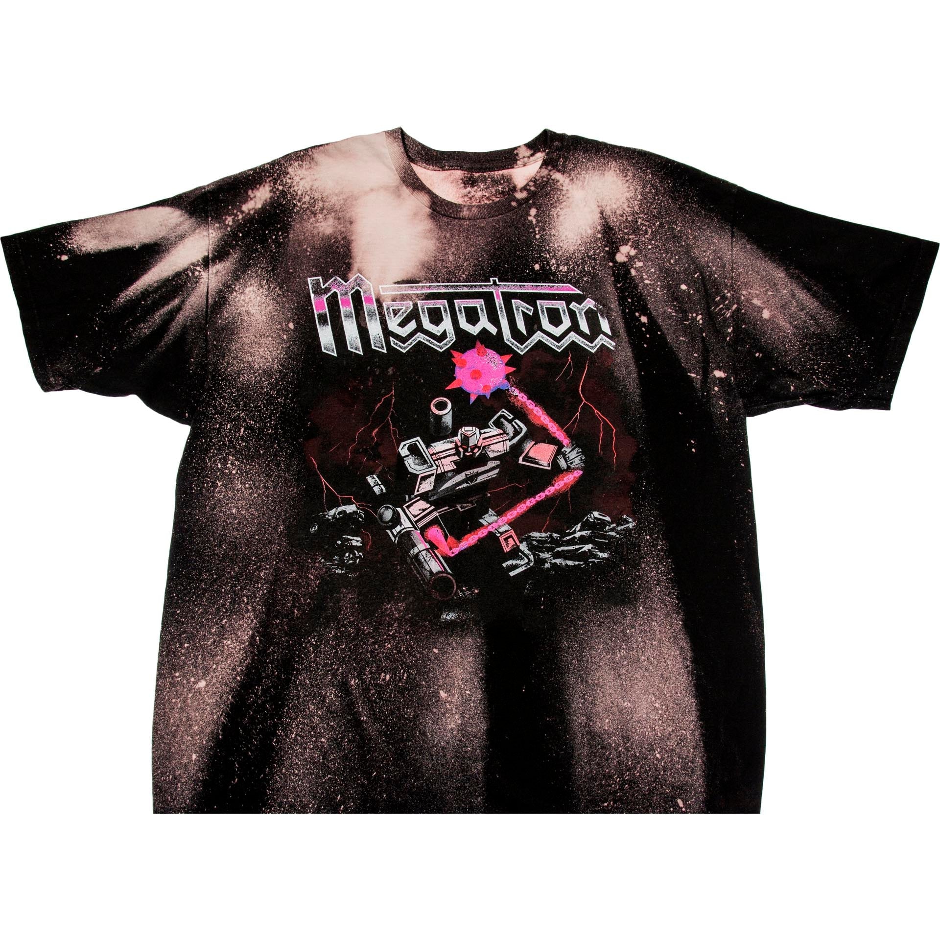 Nice Kicks X Transformers Megatron Bleached Tee Mens Black