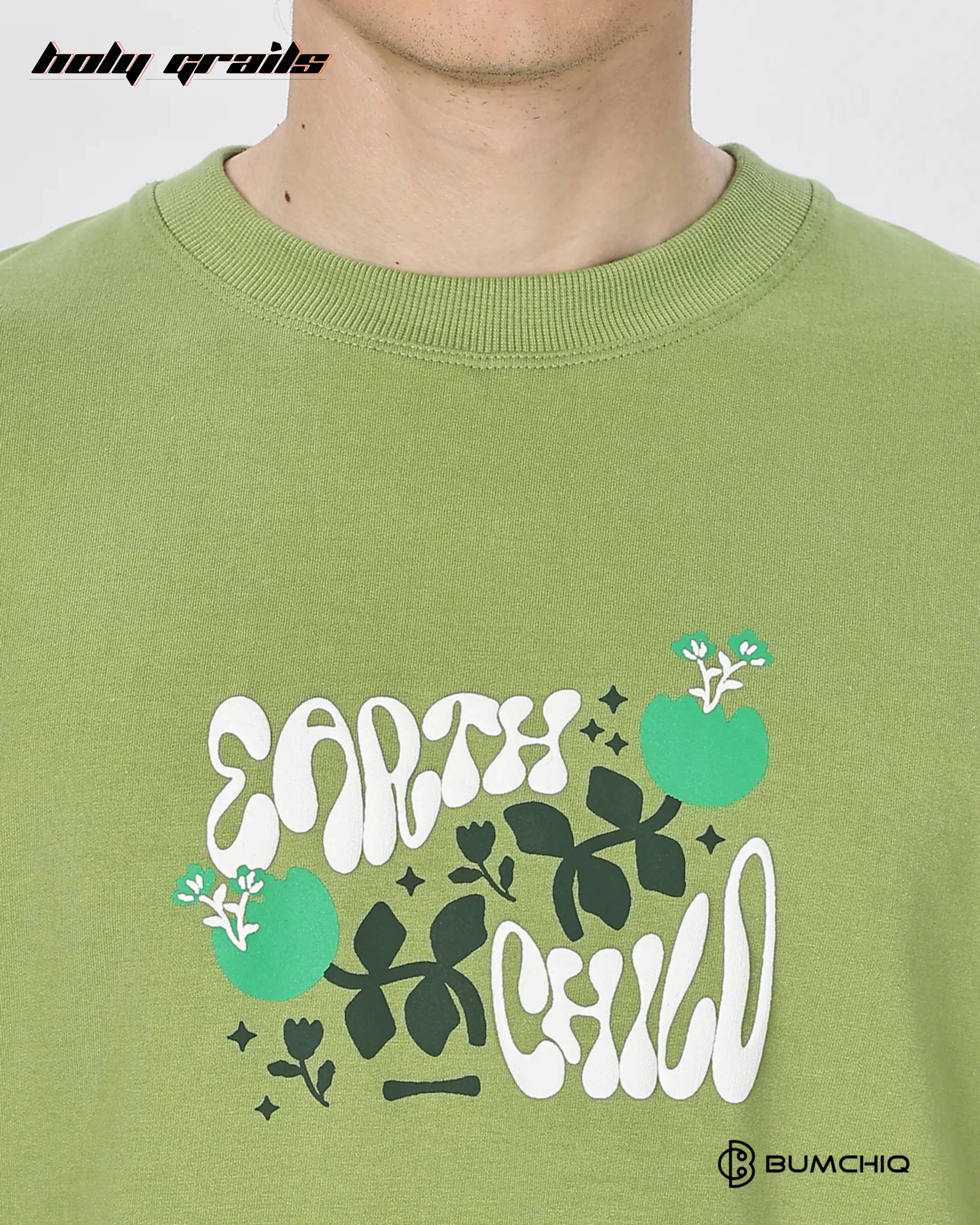 Nature Lost Green Oversize Tee HG x Bumchiq