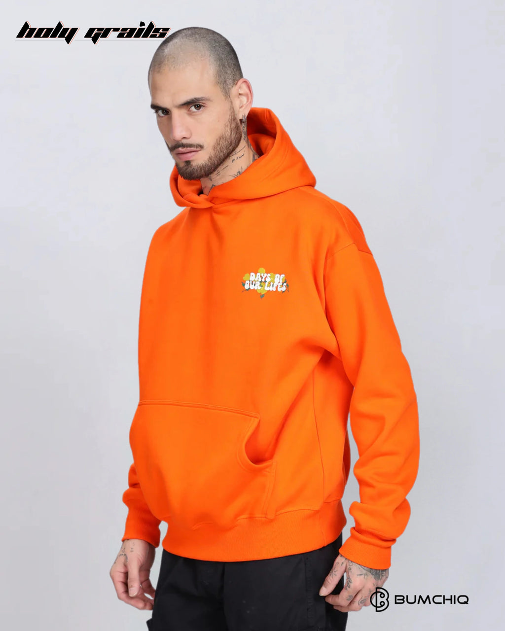 Day Life Orange Hoodie HG x Bumchiq