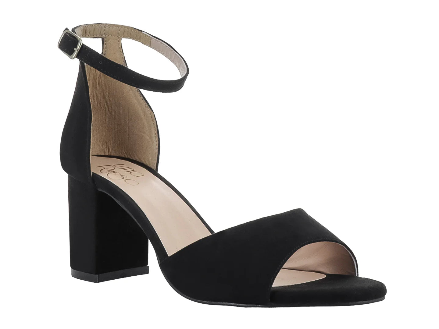 Sandalias Luna Rosa Negro para Mujer