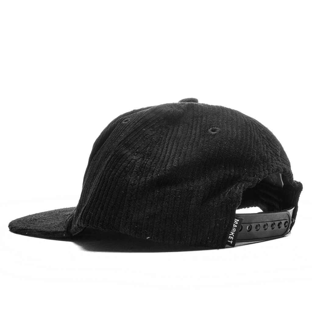 Ultimate 5 Panel Washed Black
