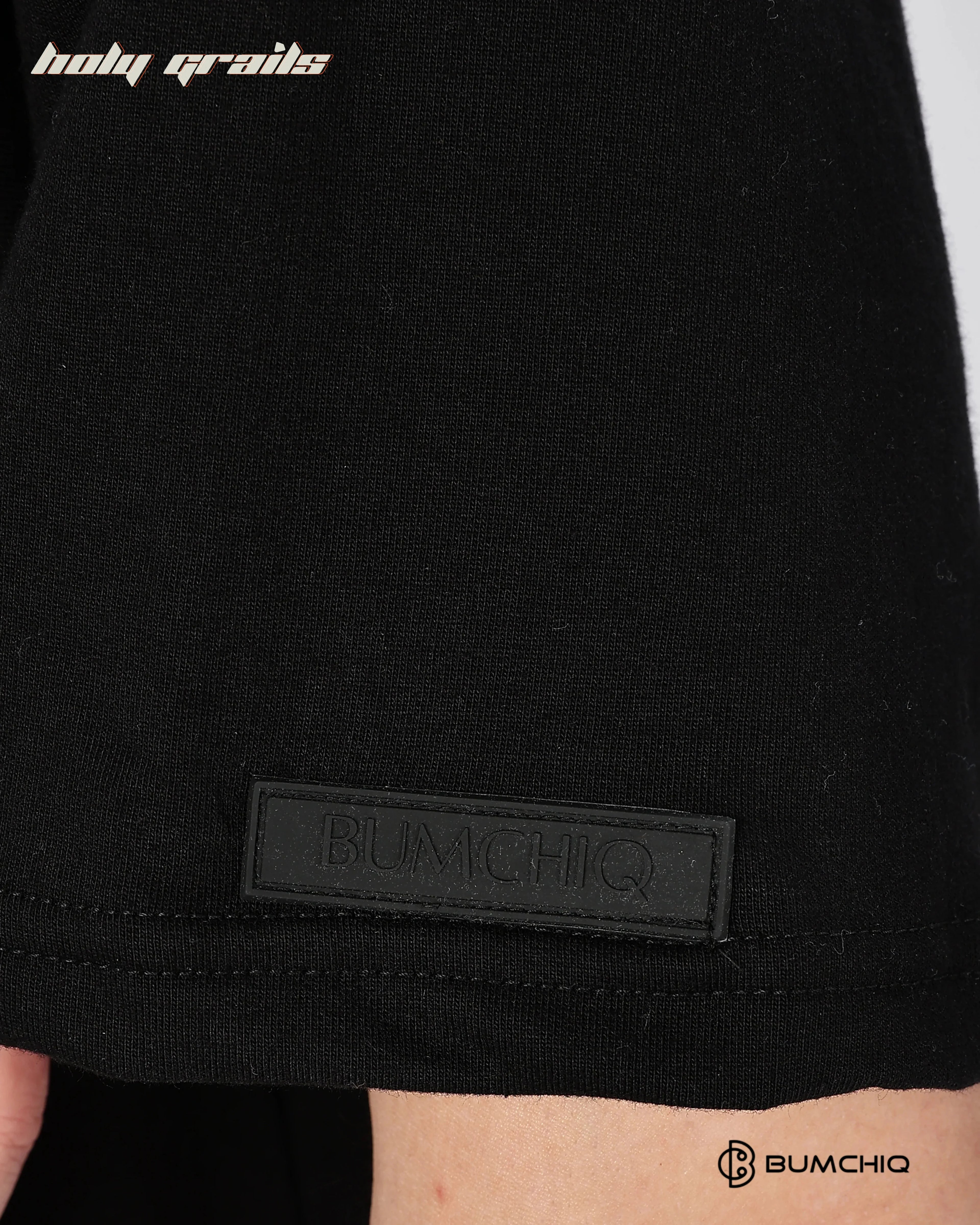 What If Black Oversize Tee HG x Bumchiq