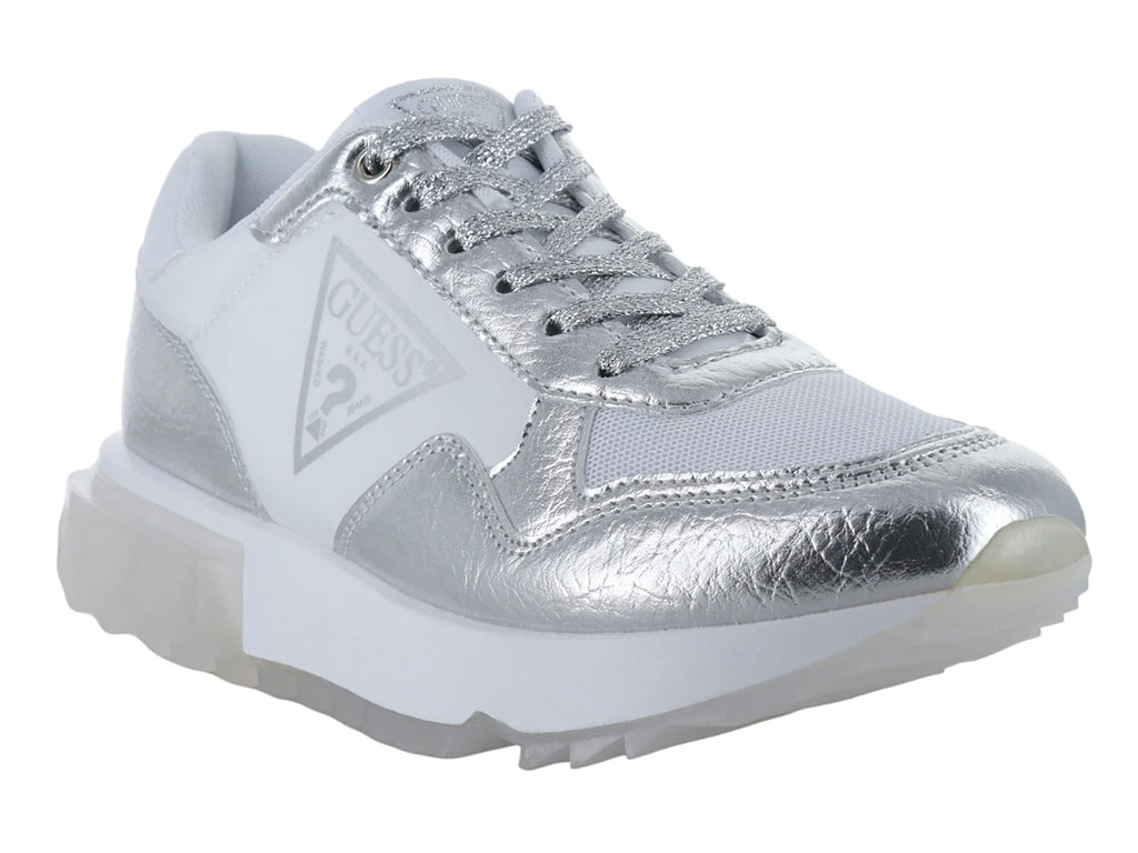 Tenis Guess Casual Plata para Mujer