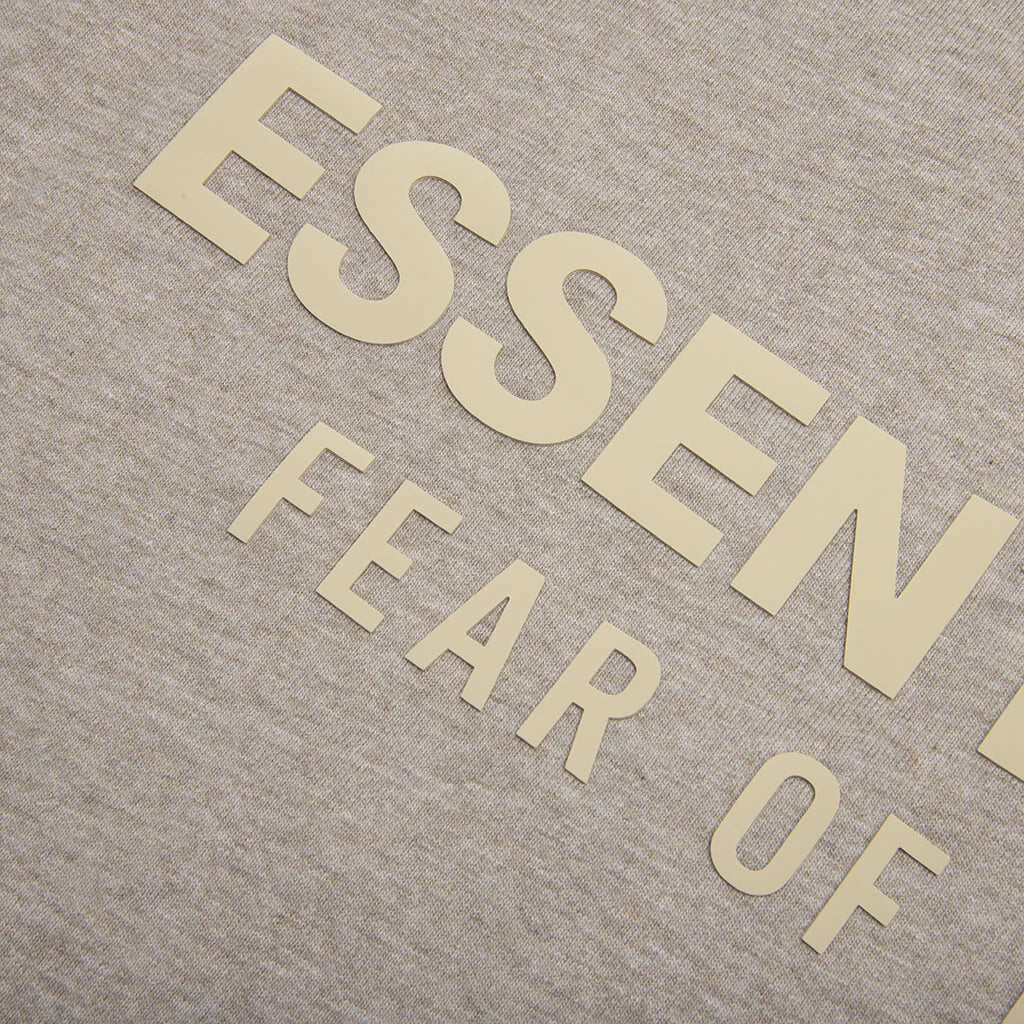 Essentials V Neck Core Heather