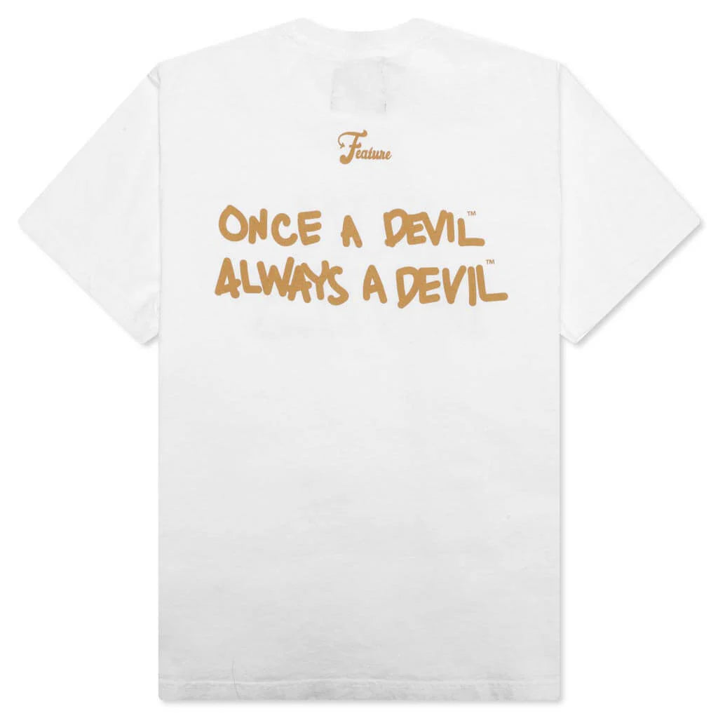 Feature x ASU Always Devil Tee White