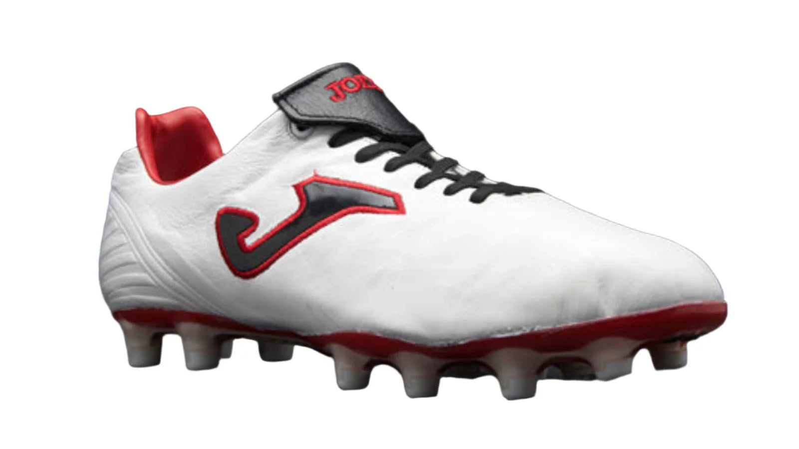 Joma Toledo 2012 FG Firm Ground Soccer Cleats White Red Black
