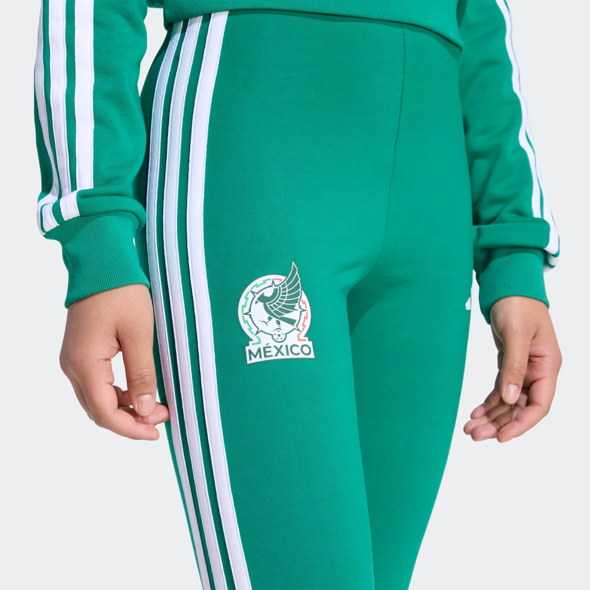 adidas Mexico DNA Womens Soccer Leggings Green