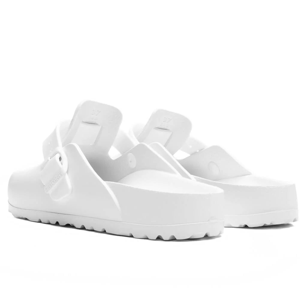 Womens Boston Eva White