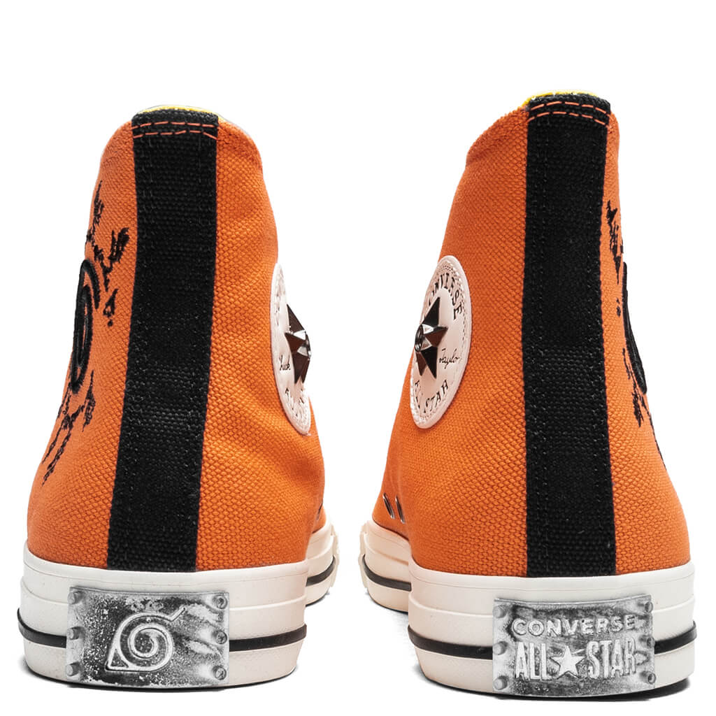Converse x Naruto Chuck Taylor All Star Hi Egret Pale Magma Black