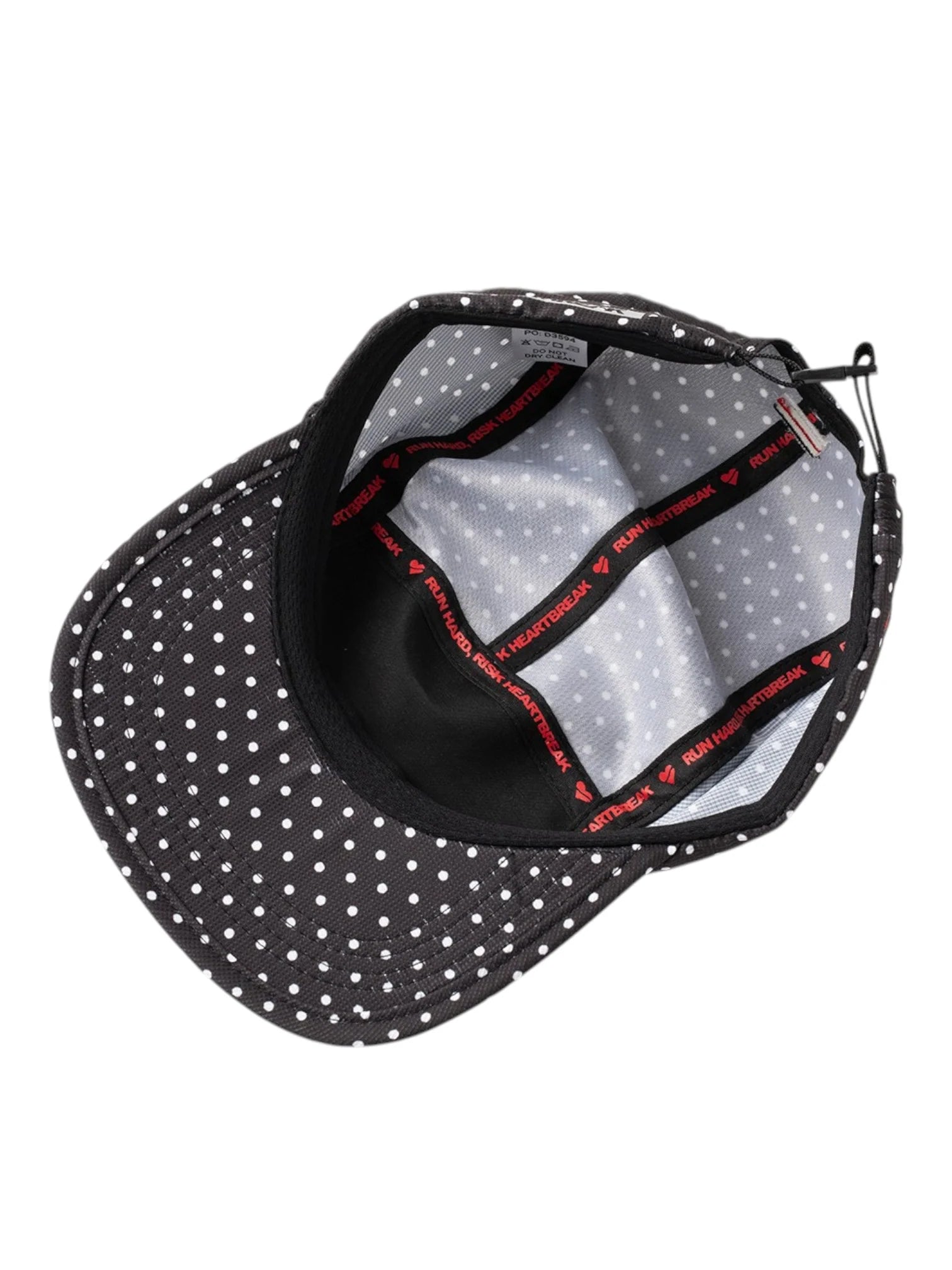 Heartbreak Polka Halsted 5 Panel Run Hat