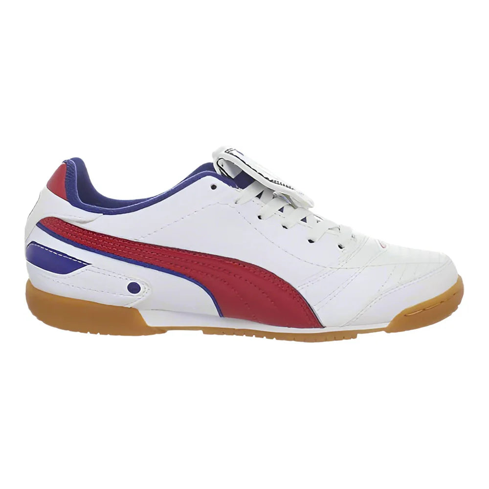 PUMA Esito Finale IT Indoor Soccer Shoes White Red Royal