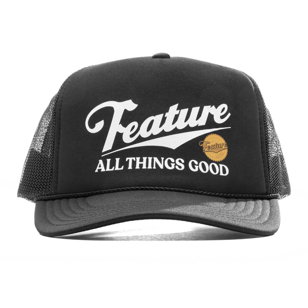 Draft Trucker Hat Black