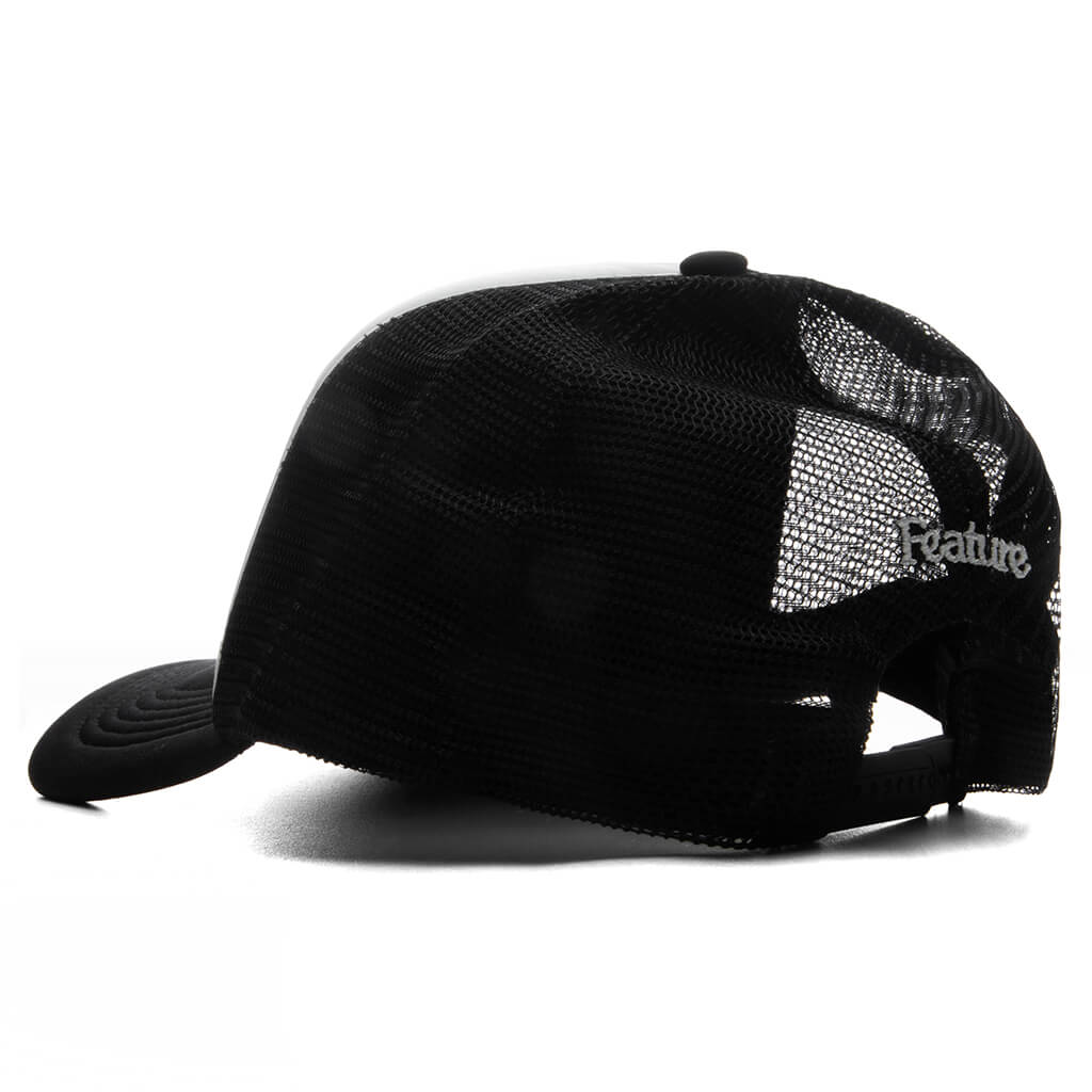 Morning Service Coffee Trucker Black White