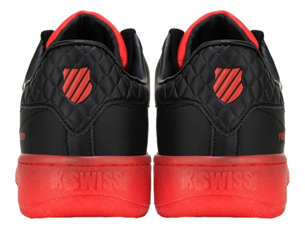 Tenis K Swiss Classic VN GOT Negro con Rojo para Hombre
