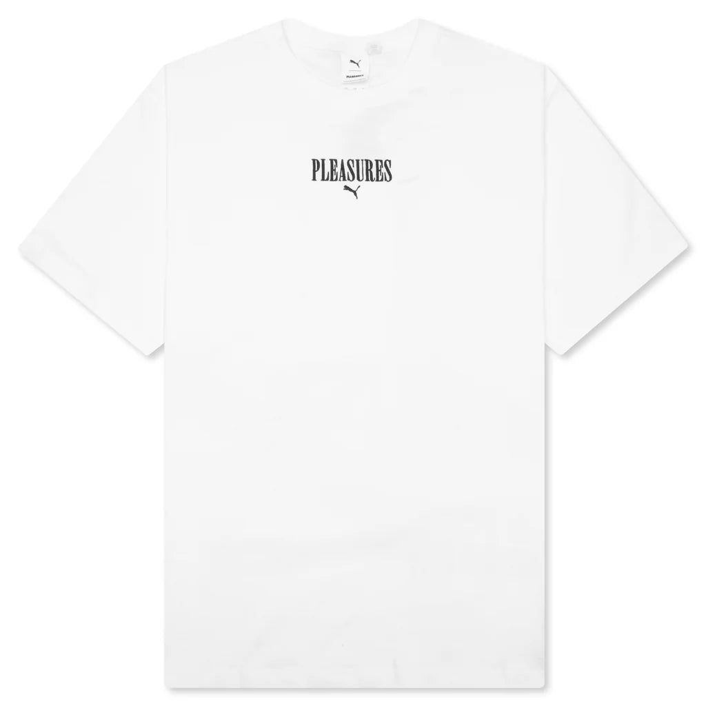 Puma x Pleasures Graphic Tee White