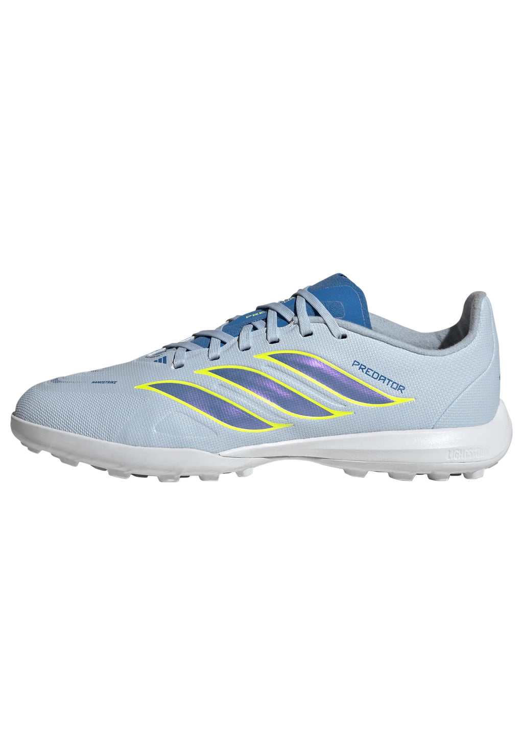 adidas Predator League TF Turf Youth Soccer Cleats Sky Blue Yellow
