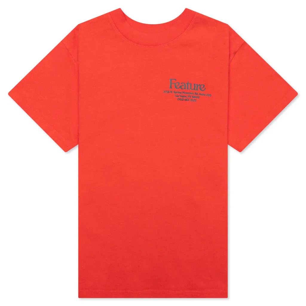 Kids NFX S S Tee Bright Orange