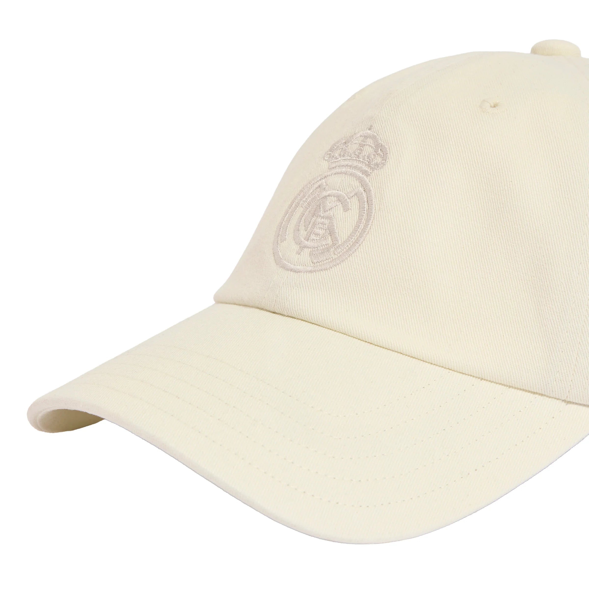 adidas Real Madrid Dad Soccer Cap Ivory