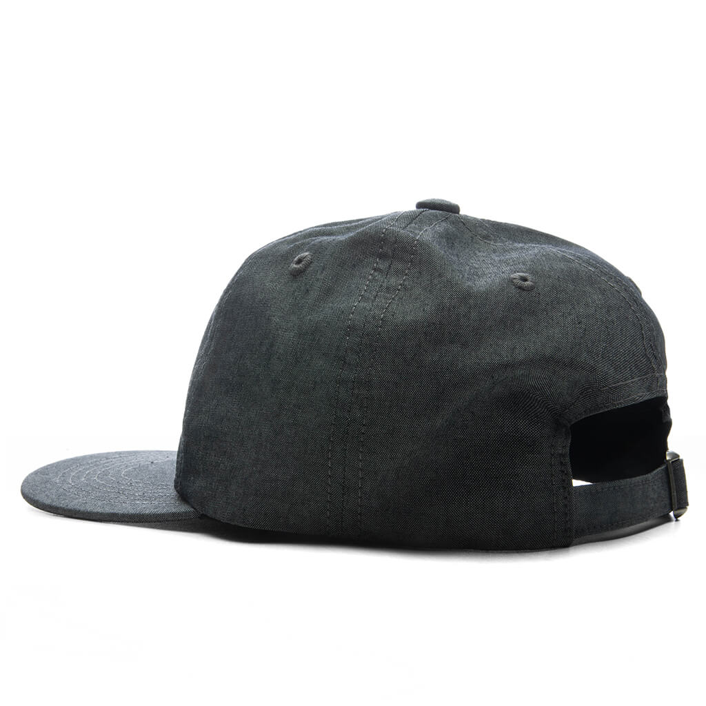 Signature 6 Panel Hat Black