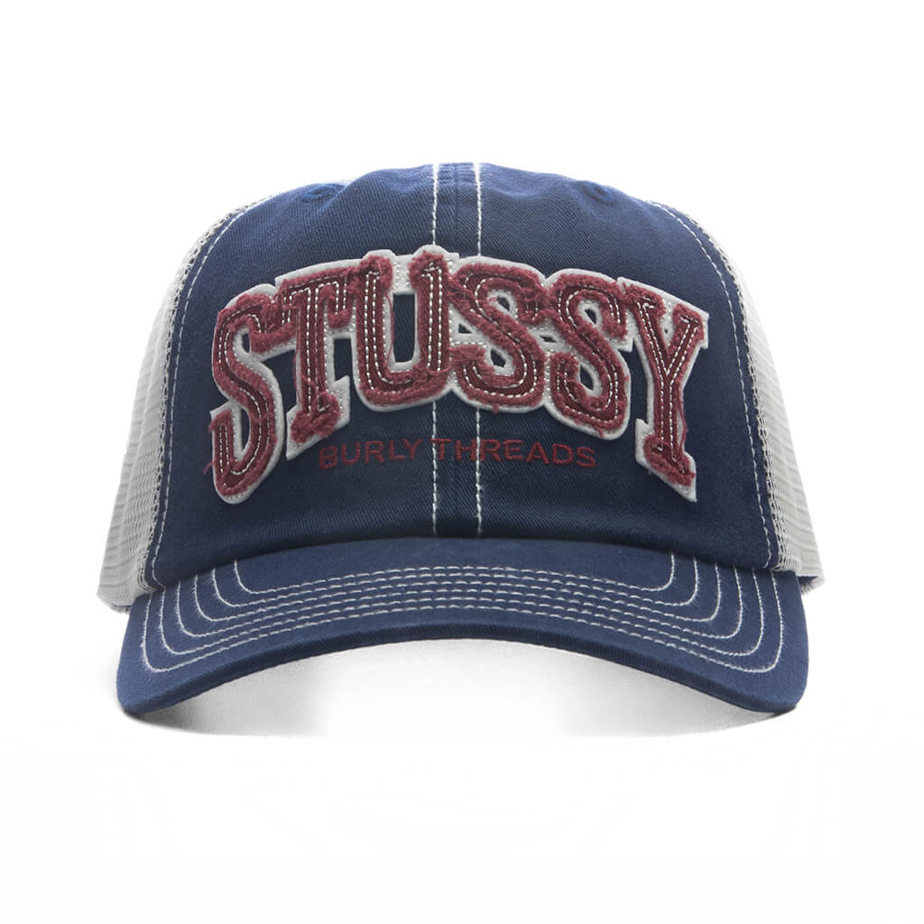 MD Burly Threads Trucker Navy