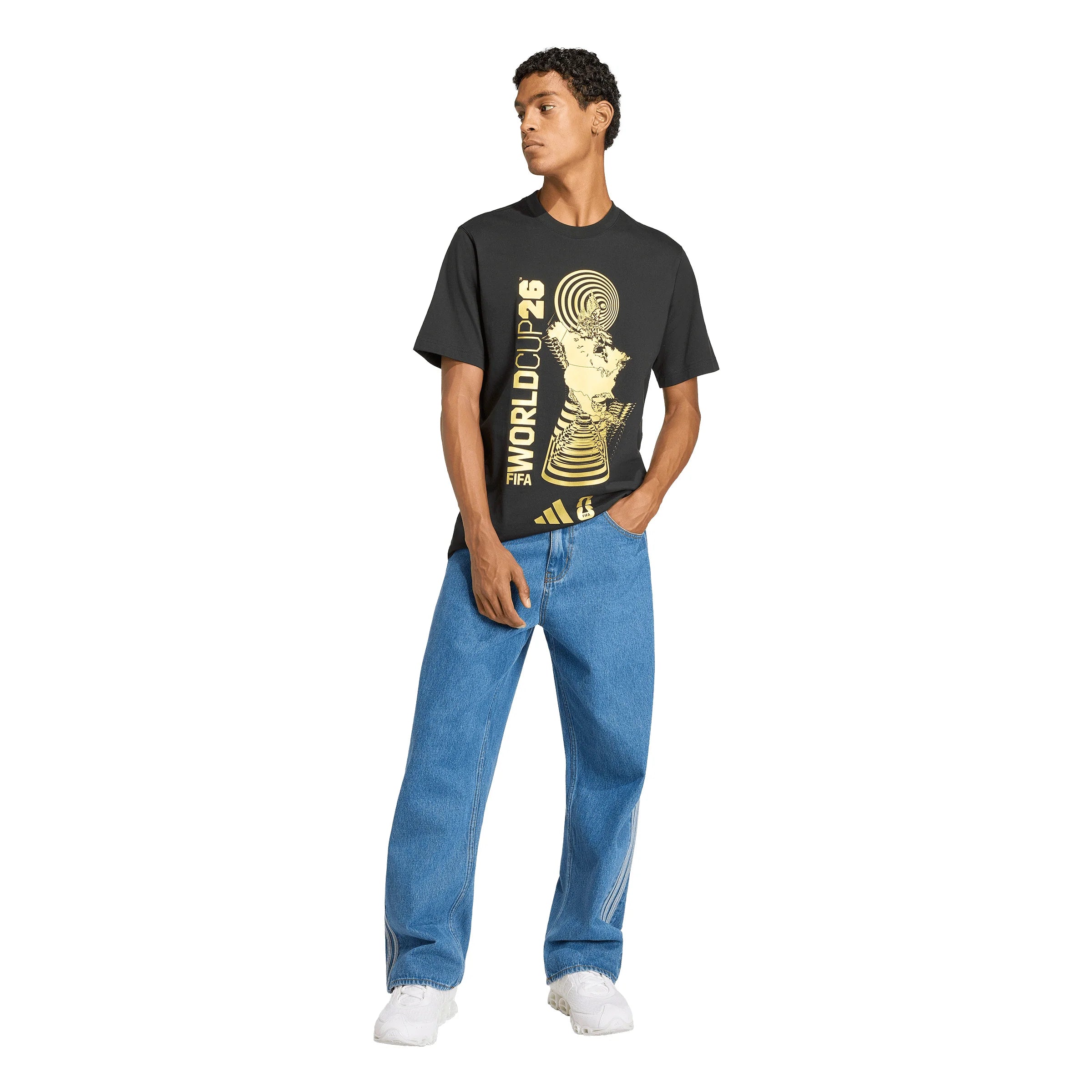 FIFA World Cup 26 World Cup Tour Mens Soccer T Shirt Black