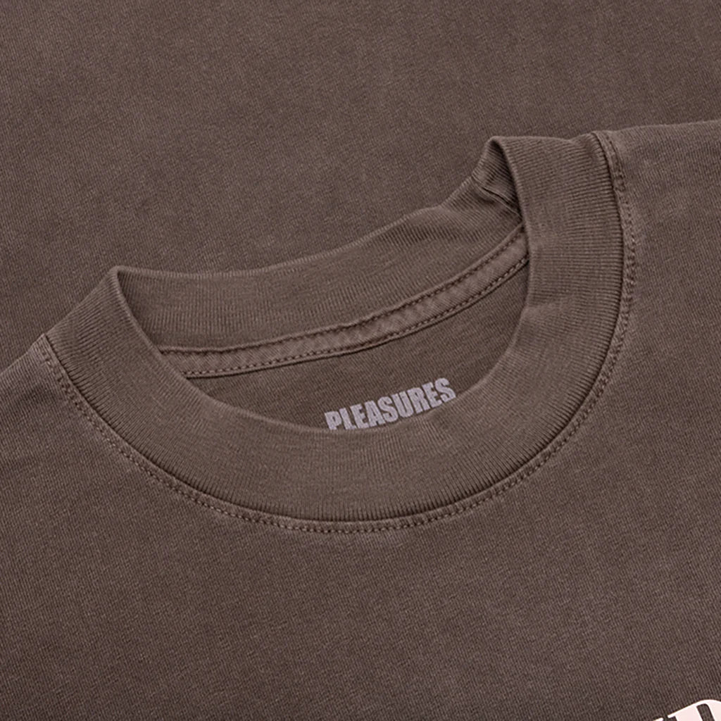 Satisfaction T Shirt Brown