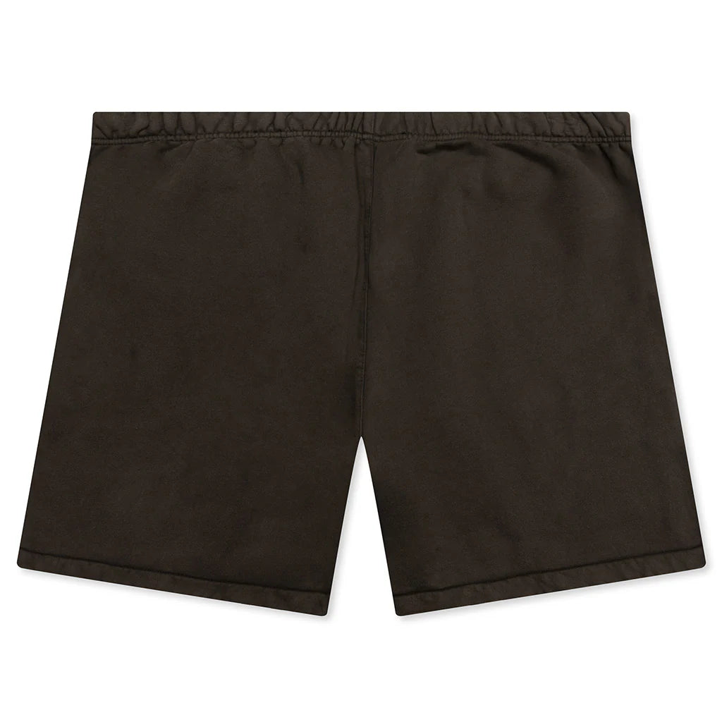 Heavy Fleece Soccer Short Brown