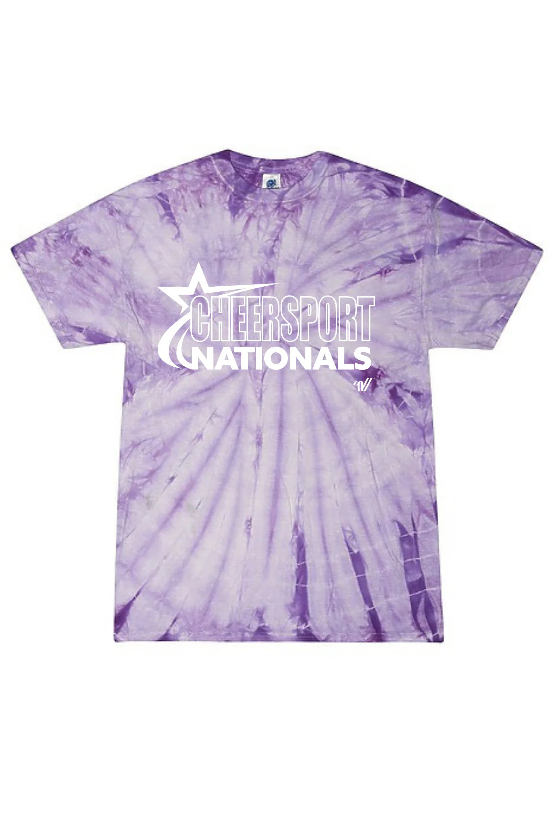 Cheersport Lavender Tie Dye Tee