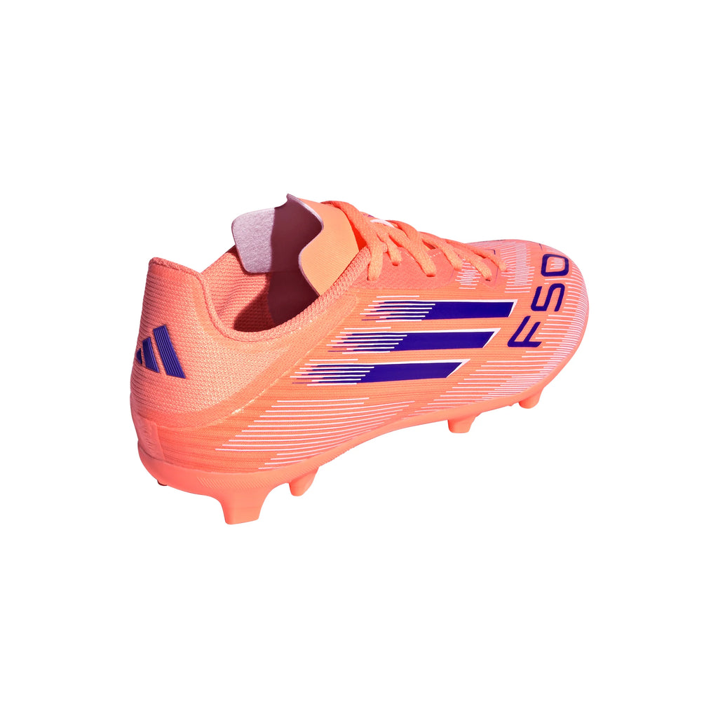 adidas F50 League FG MG Youth Soccer Cleats Orange Blue White