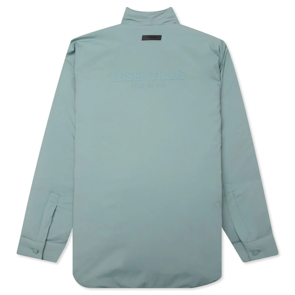 Nylon Filled Shirt Jacket Sycamore