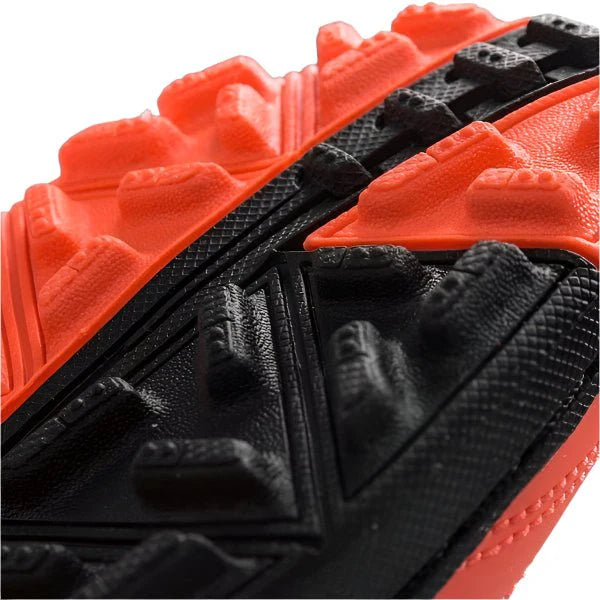 Nike Jr T90 Shoot IV TF Turf Soccer Cleats Bright Mango Black Total Crimson