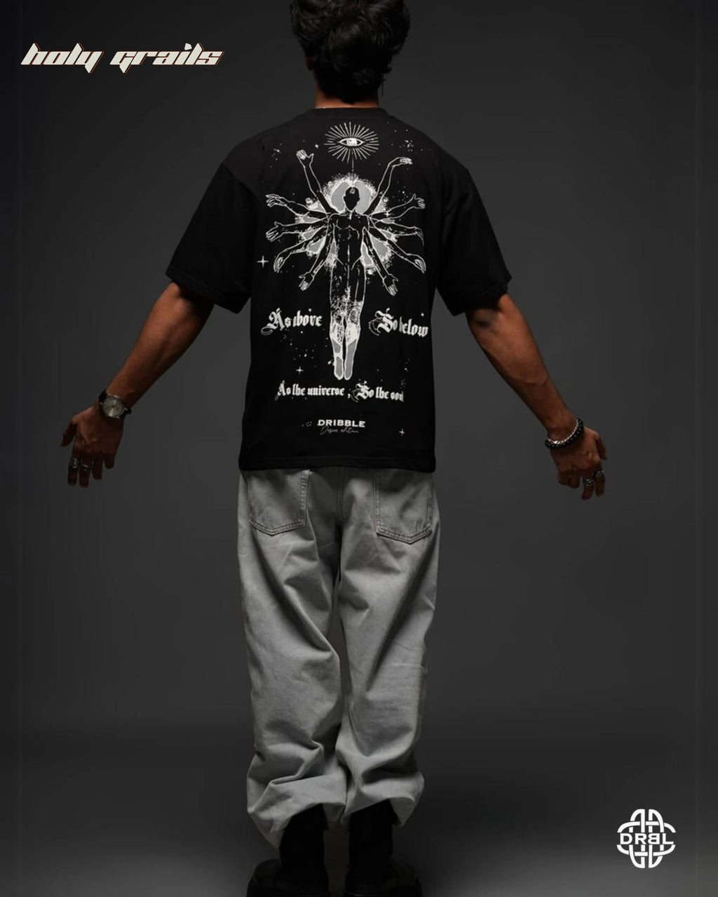 Interstellar Soul Black Tee HG x DRBL