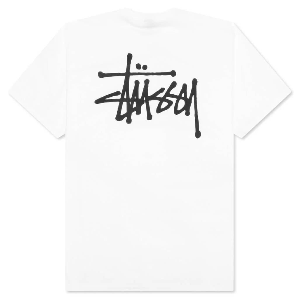 Basic Stussy Tee White