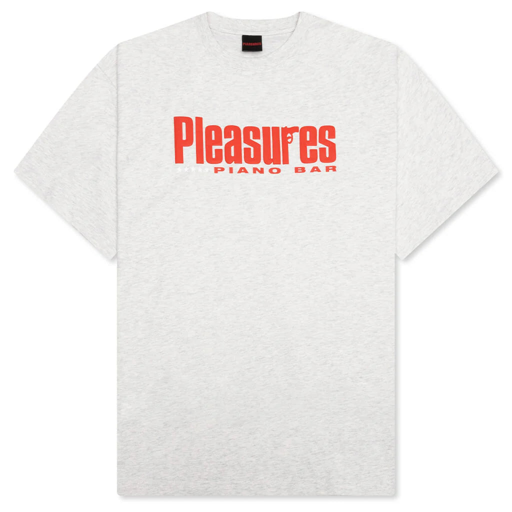 Piano Bar T Shirt Heather Grey