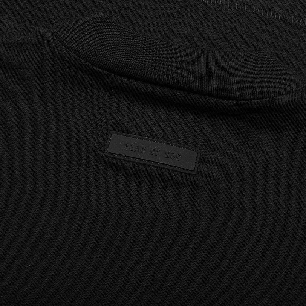 Kids Crewneck T Shirt Jet Black