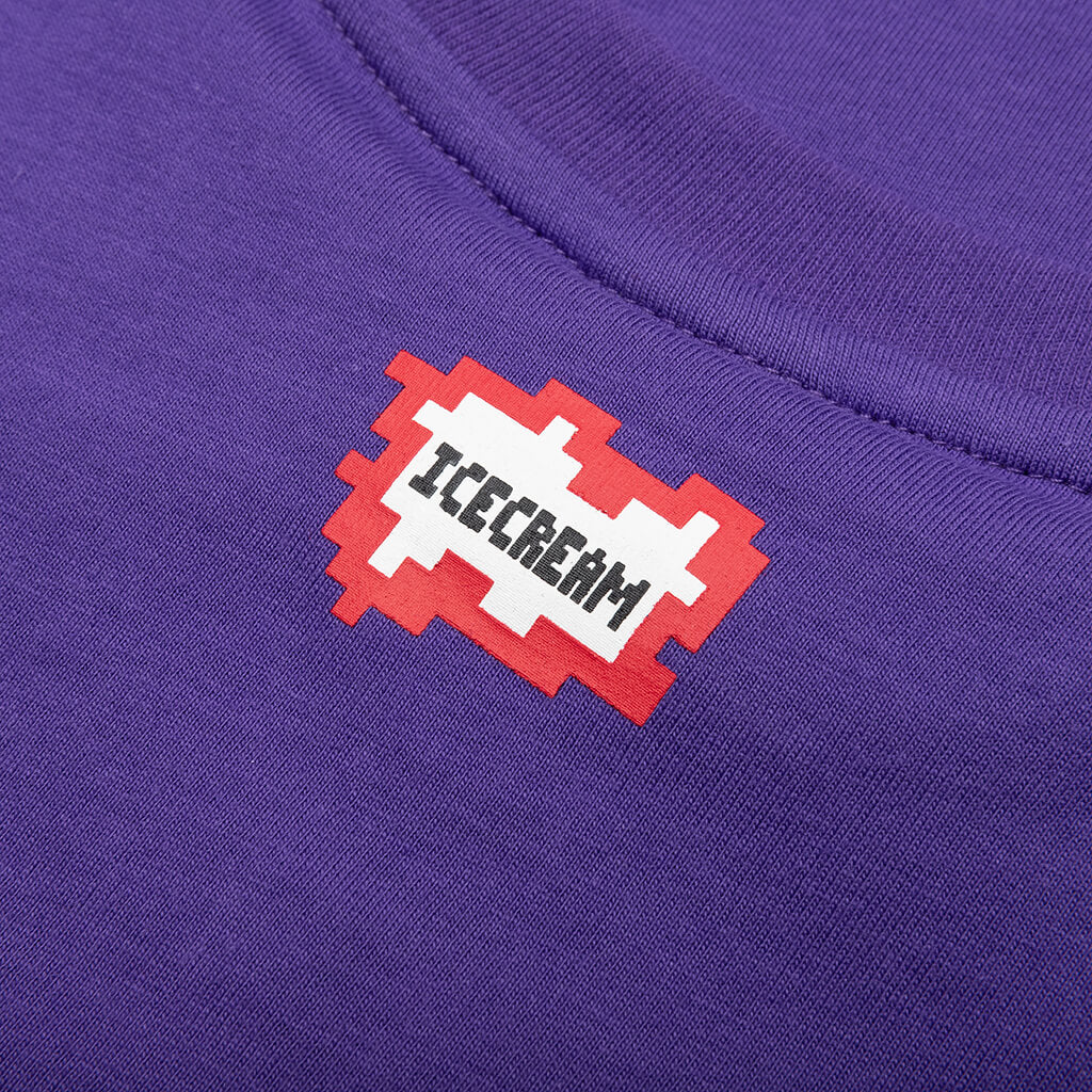Kids Hand Held S S Tee Prism Violet