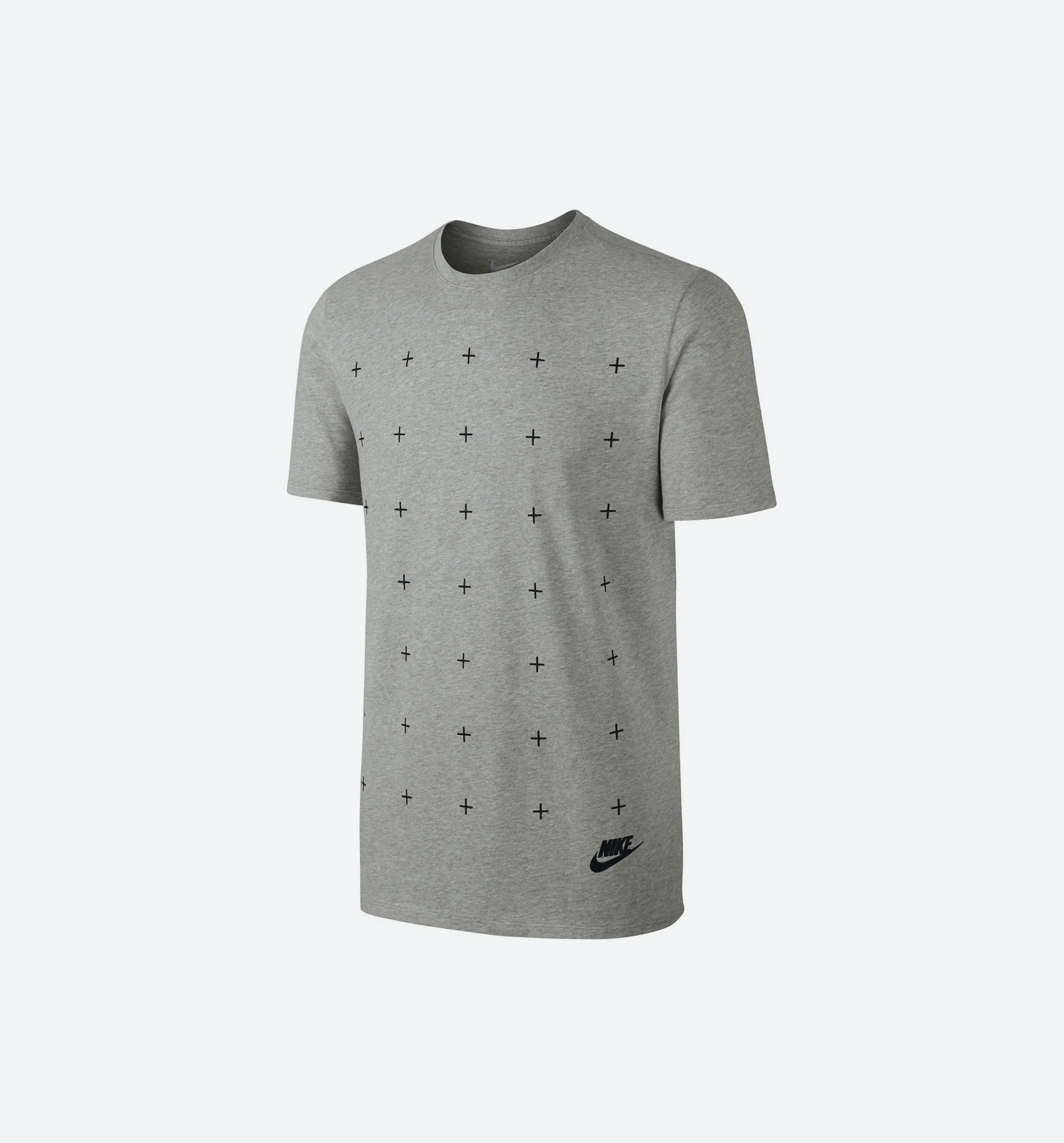 Matte Silicon Futura Mens T Shirt Dark Grey