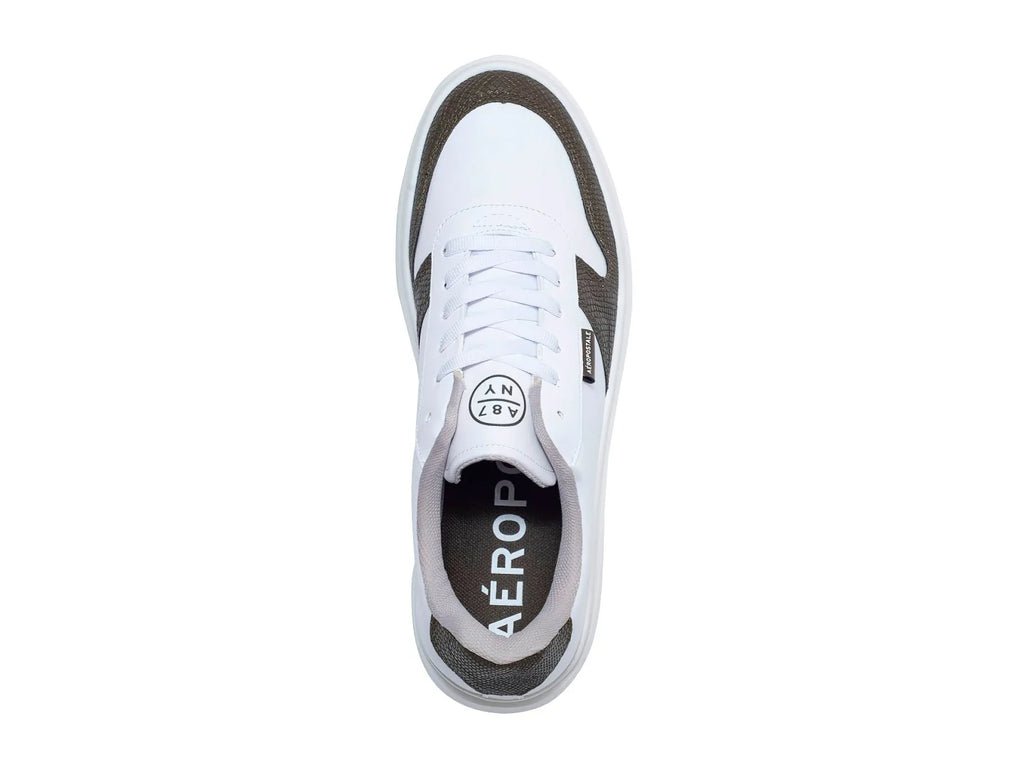 Tenis Aeropostale Liam Blanco y Verde para Hombre