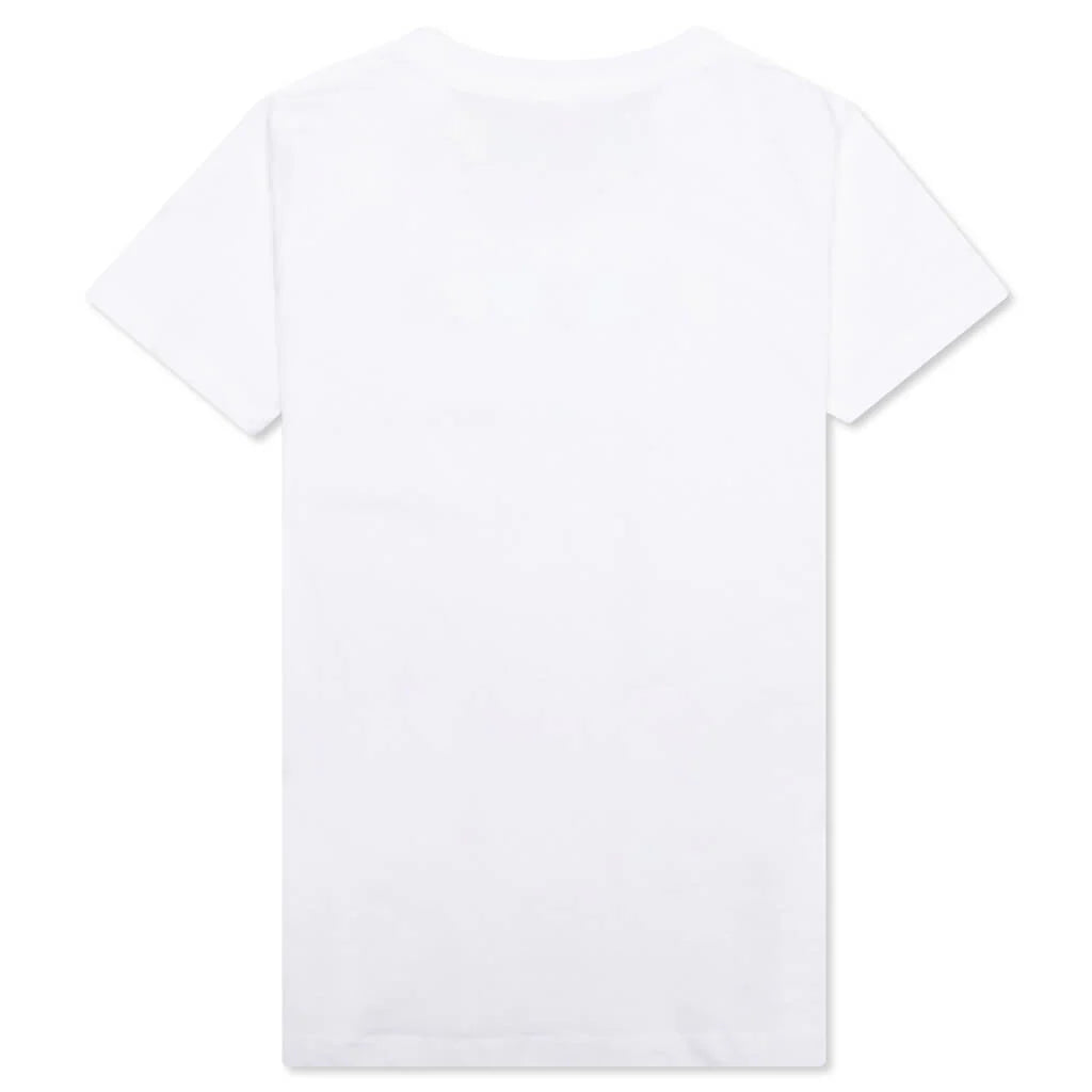 Kids Overlap Tee White