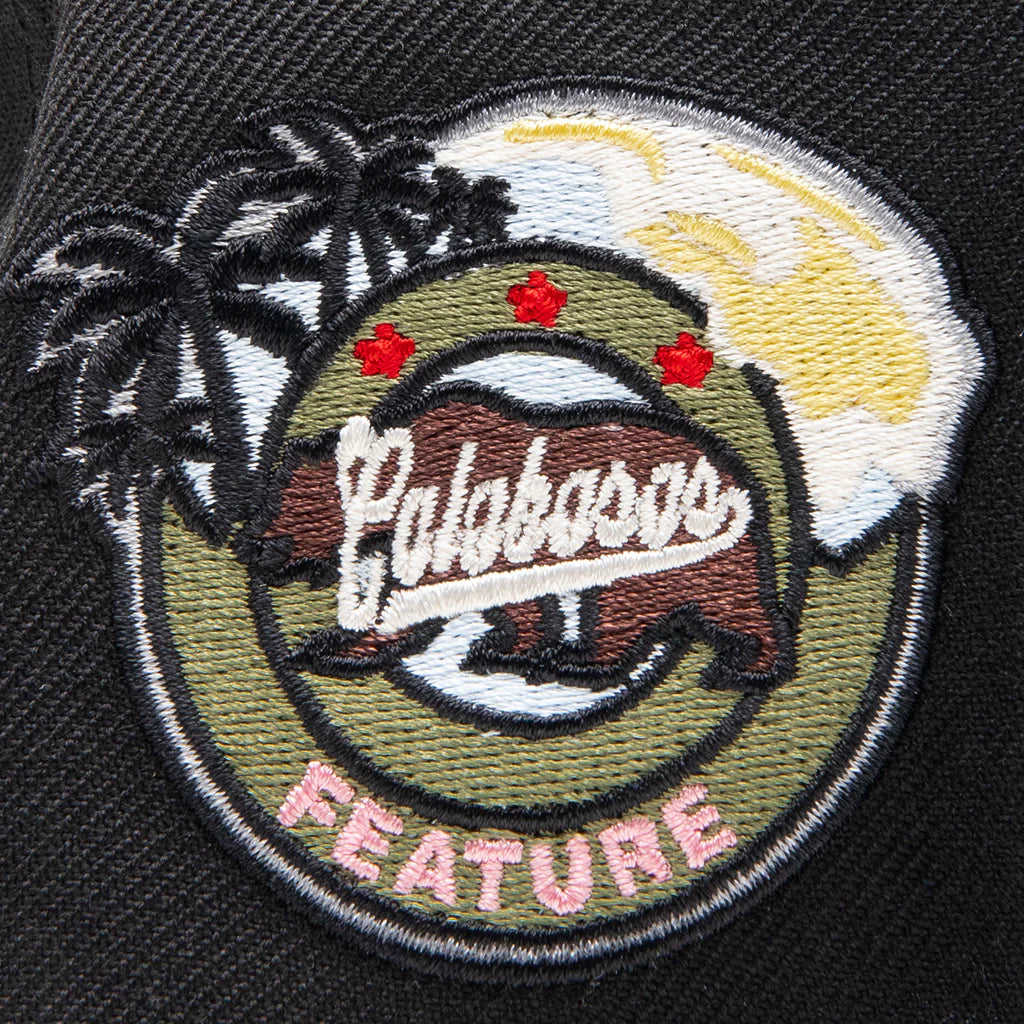 Feature x New Era 59FIFTY Fitted Old English F Calabasas Black White