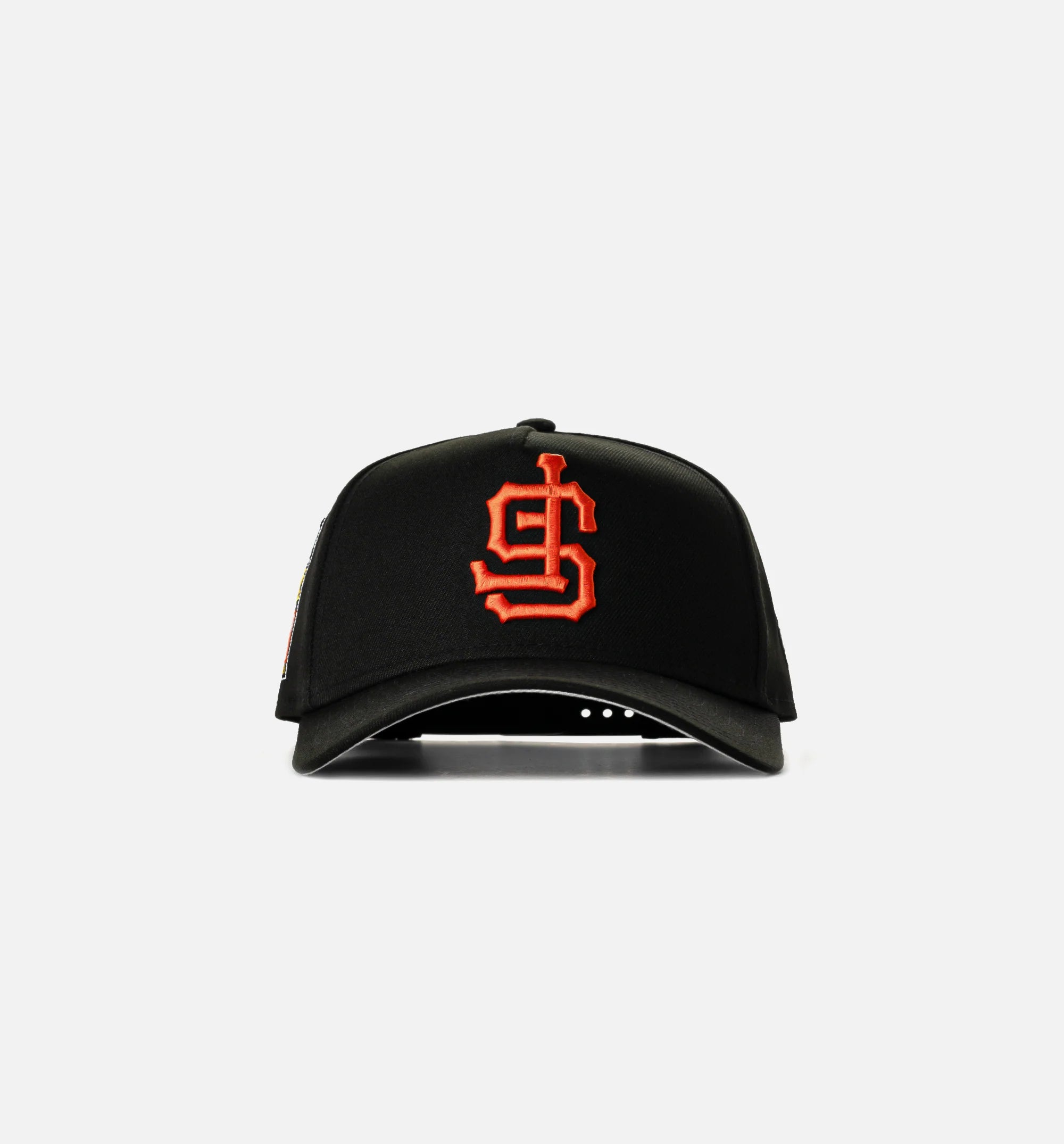 San Francisco Giants Upside Down 950AF Snapback Mens Hat Black Orange