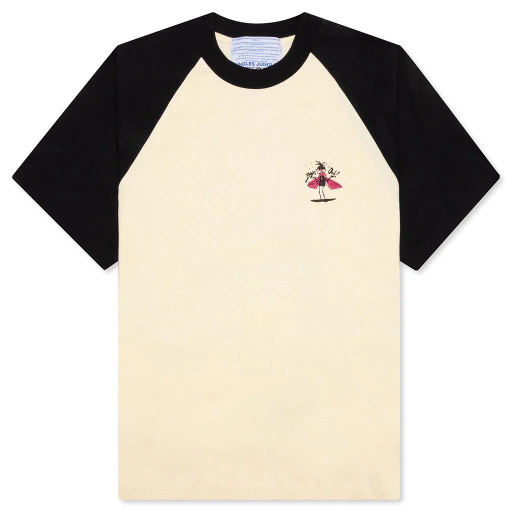 Buggin out S S Tee Black White