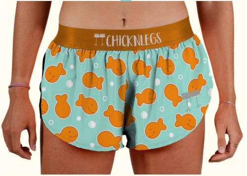 Womens Chickn Legs 15 Split Shorts