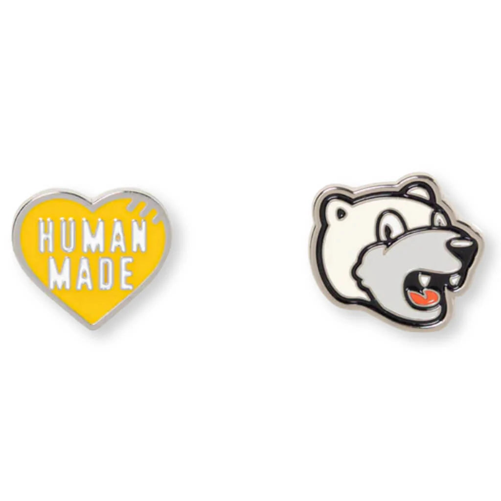 Pins Set Yellow