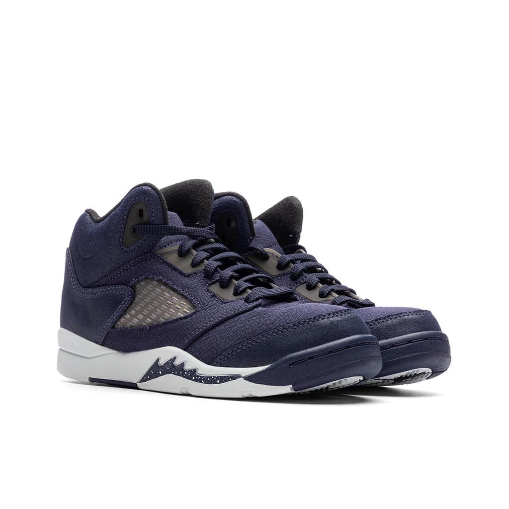 Air Jordan 5 Retro SE PS Midnight Navy Black Football Grey