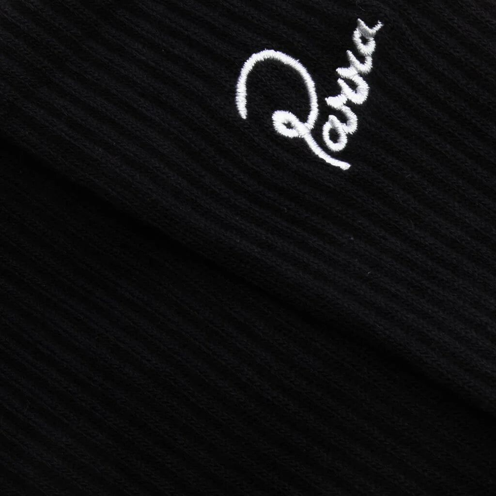 Signature Crew Socks Black
